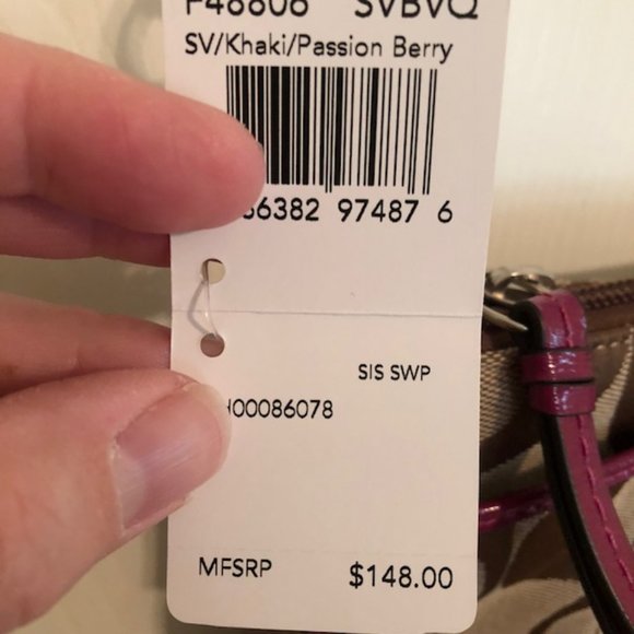 Coach swingpack crossbody bag NWT - Picture 3 of 7